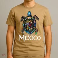 Sea Turtle Gulf Of Mexico Never Forget Trump T-Shirt thumb 3