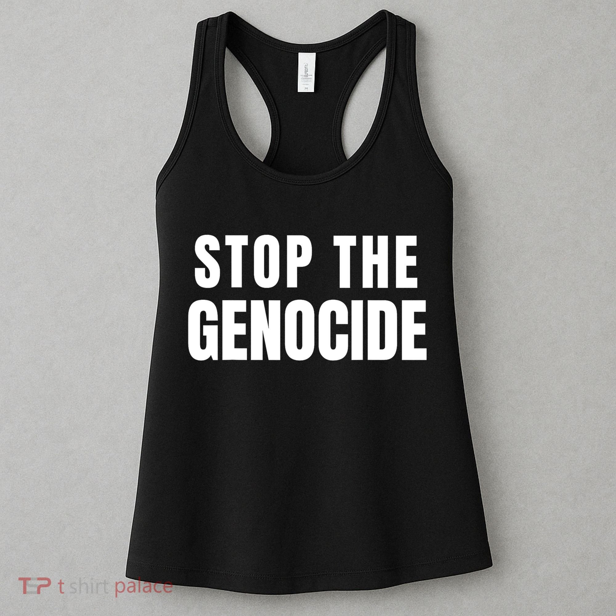 Stop The Genocide Women's Tank Top