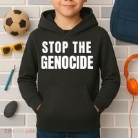 Stop The Genocide Kids Hoodie thumb 2