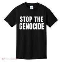 Stop The Genocide Kids T-Shirt thumb 0