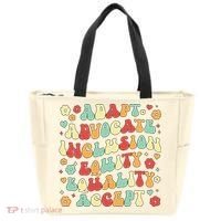 SPED Teacher Groovy Special Education Teacher  Tote Bag thumb 0