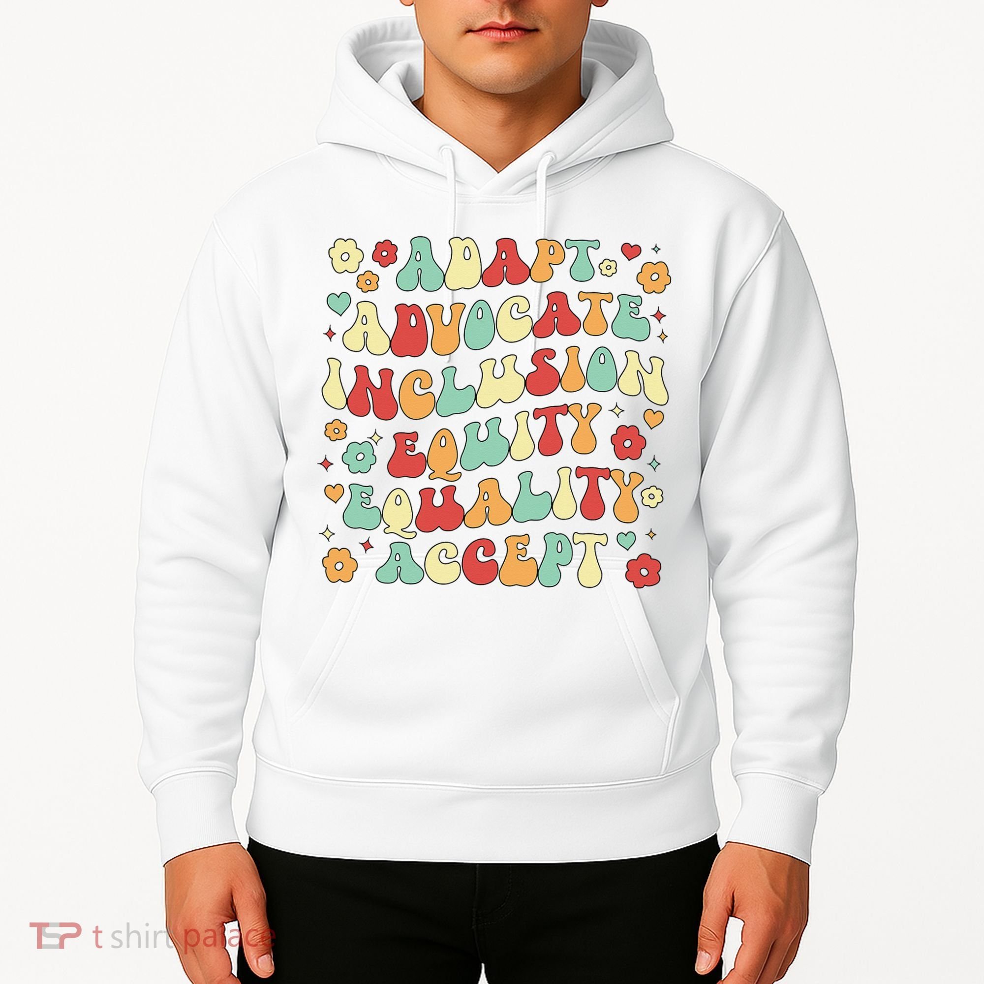 SPED Teacher Groovy Special Education Teacher  Hoodie