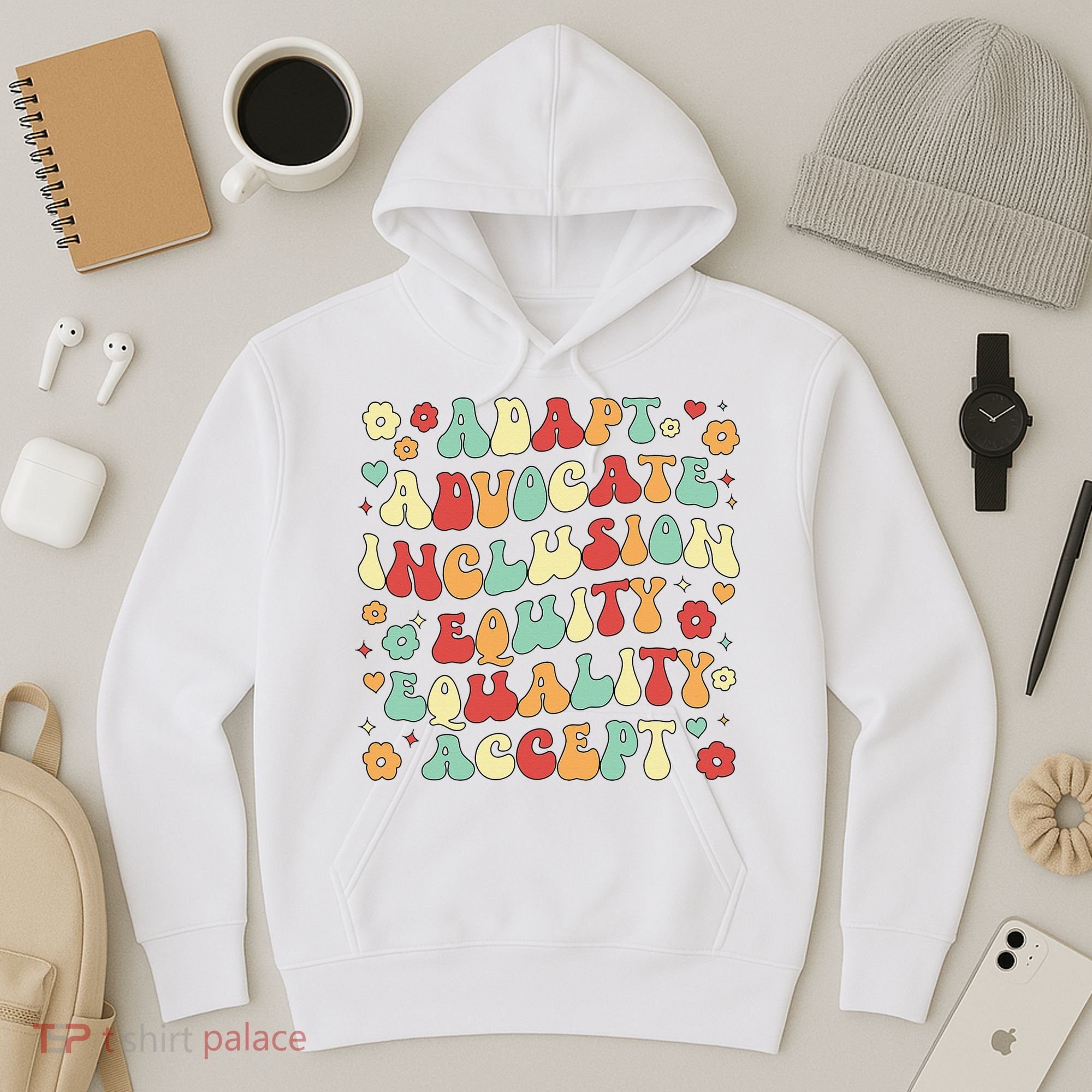SPED Teacher Groovy Special Education Teacher  Hoodie