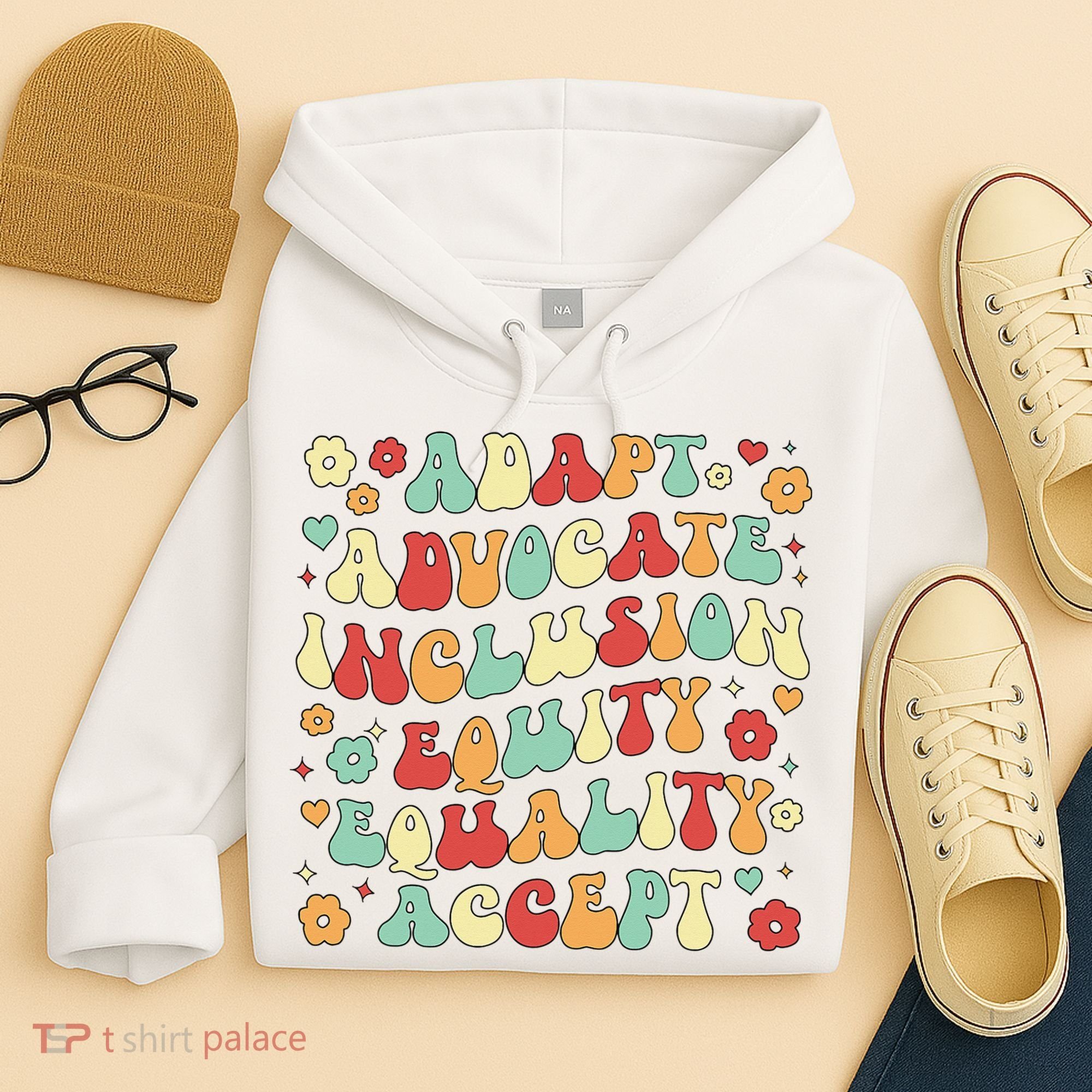 SPED Teacher Groovy Special Education Teacher  Hoodie