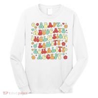 SPED Teacher Groovy Special Education Teacher  Long Sleeve Shirt thumb 0