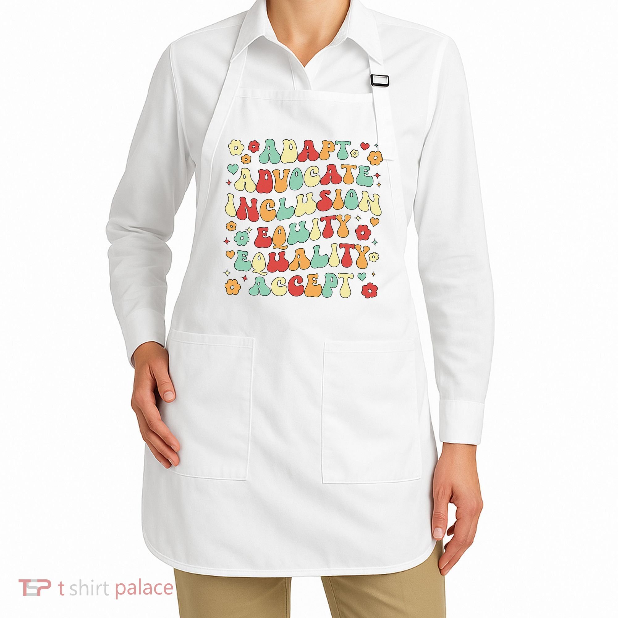 SPED Teacher Groovy Special Education Teacher  Apron