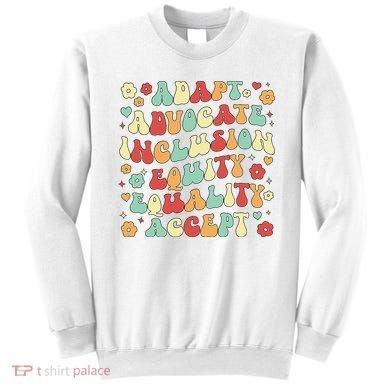 SPED Teacher Groovy Special Education Teacher  Sweatshirt