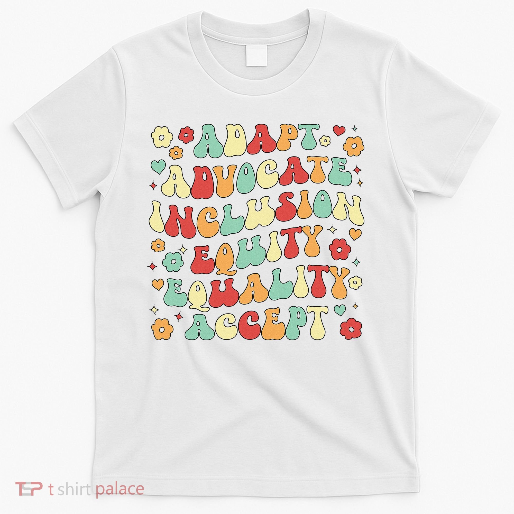 SPED Teacher Groovy Special Education Teacher  T-Shirt