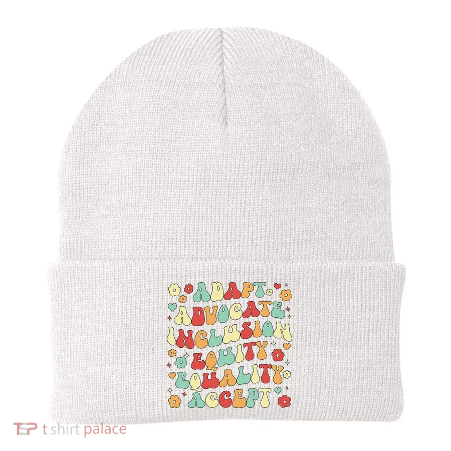 SPED Teacher Groovy Special Education Teacher  Beanie