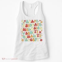 SPED Teacher Groovy Special Education Teacher  Women's Tank Top thumb 0
