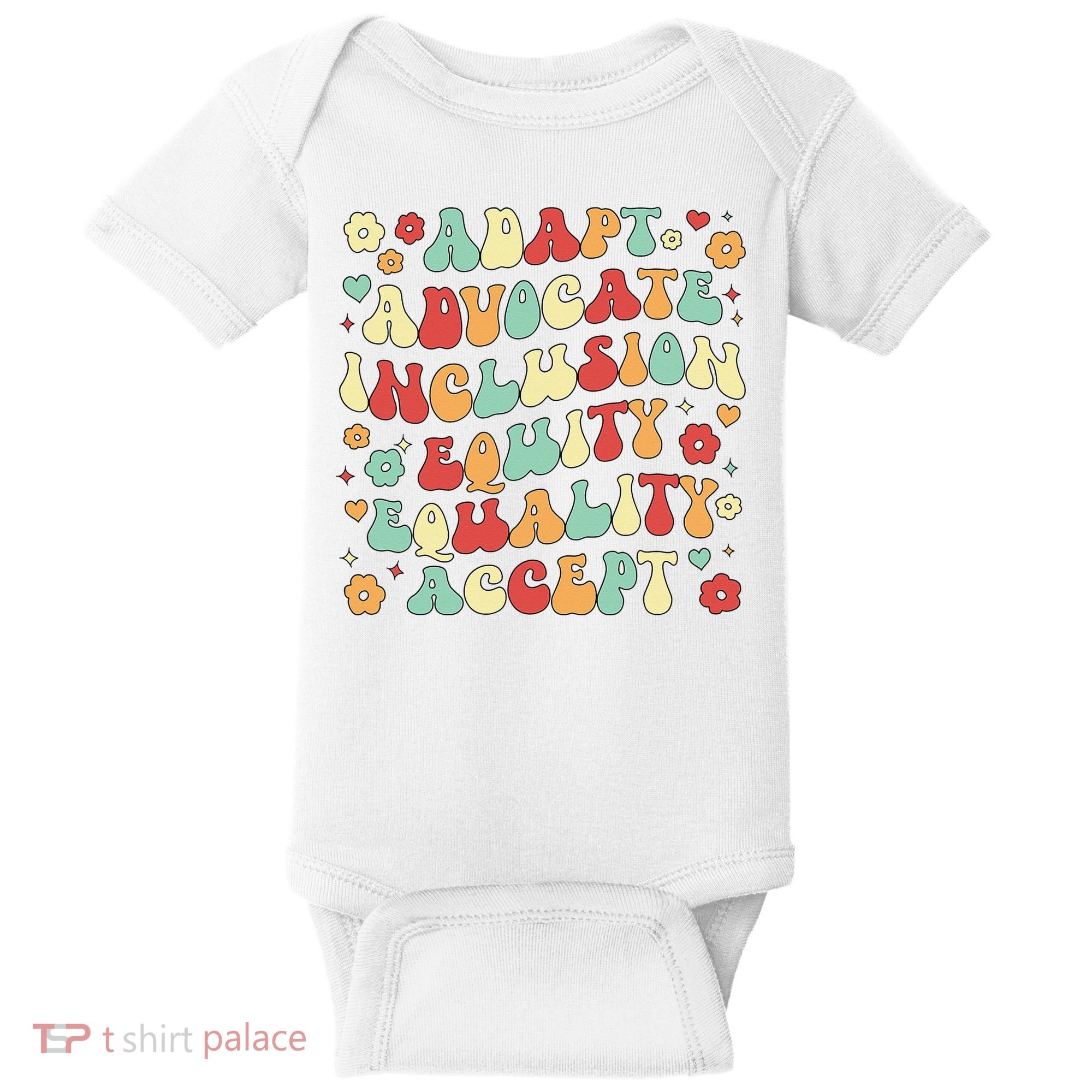 SPED Teacher Groovy Special Education Teacher  Baby Bodysuit