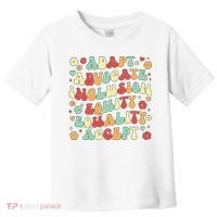 SPED Teacher Groovy Special Education Teacher  Toddler T-Shirt thumb 0