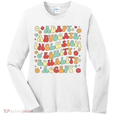 SPED Teacher Groovy Special Education Teacher  Women's Long Sleeve Shirt