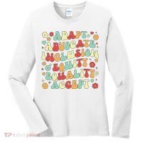 SPED Teacher Groovy Special Education Teacher  Women's Long Sleeve Shirt thumb 0
