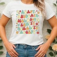 SPED Teacher Groovy Special Education Teacher  Women's T-Shirt thumb 2