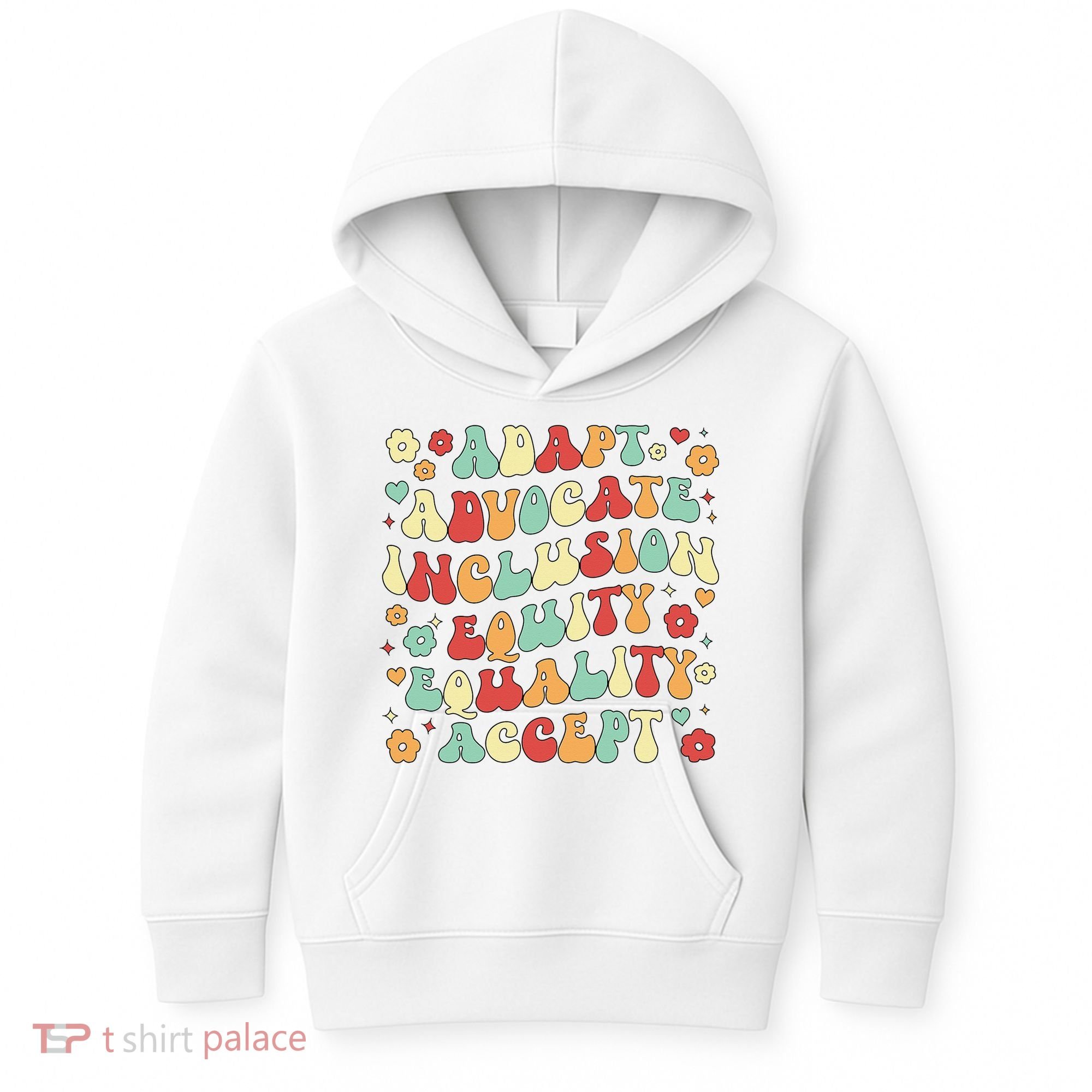 SPED Teacher Groovy Special Education Teacher  Kids Hoodie