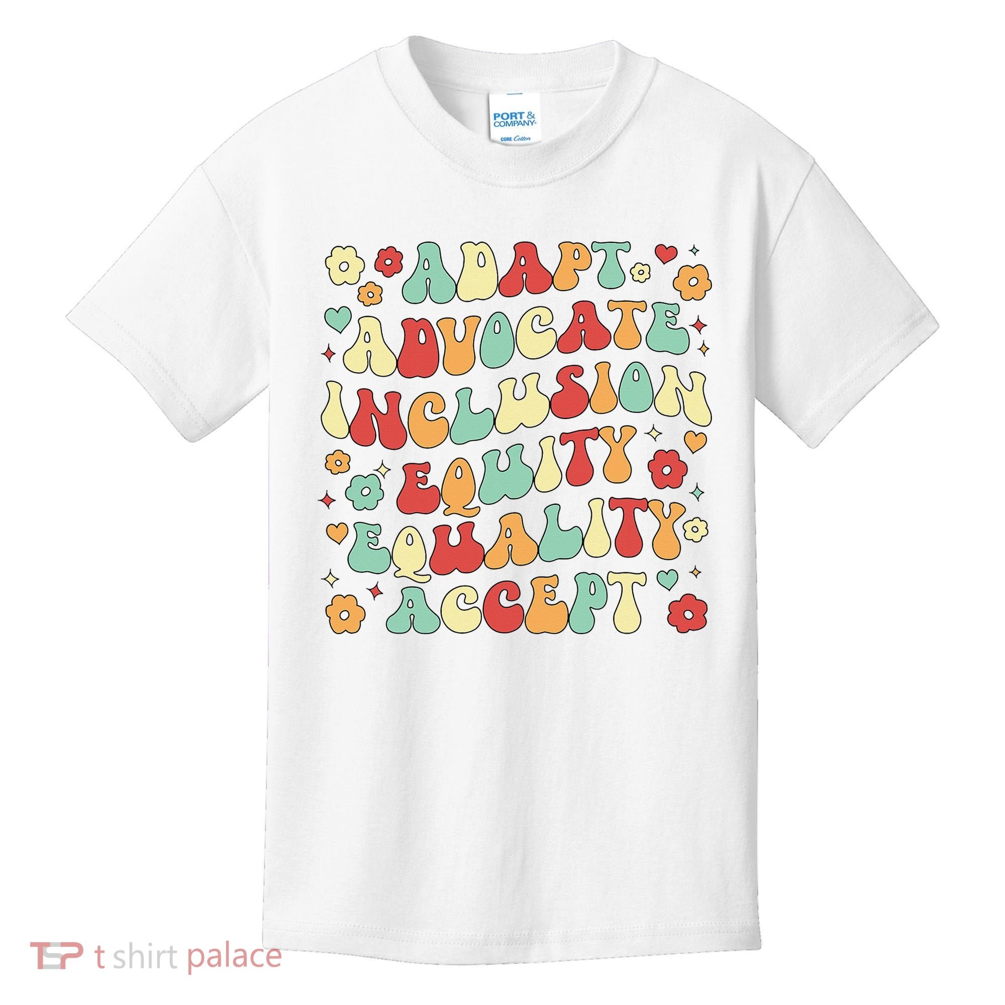 SPED Teacher Groovy Special Education Teacher  Kids T-Shirt