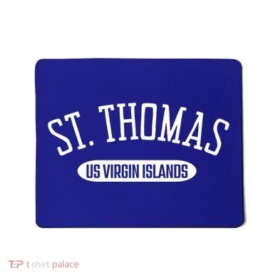 St Thomas Gift Classic Style St Thomas Us Virgin Islands Gift Mousepad