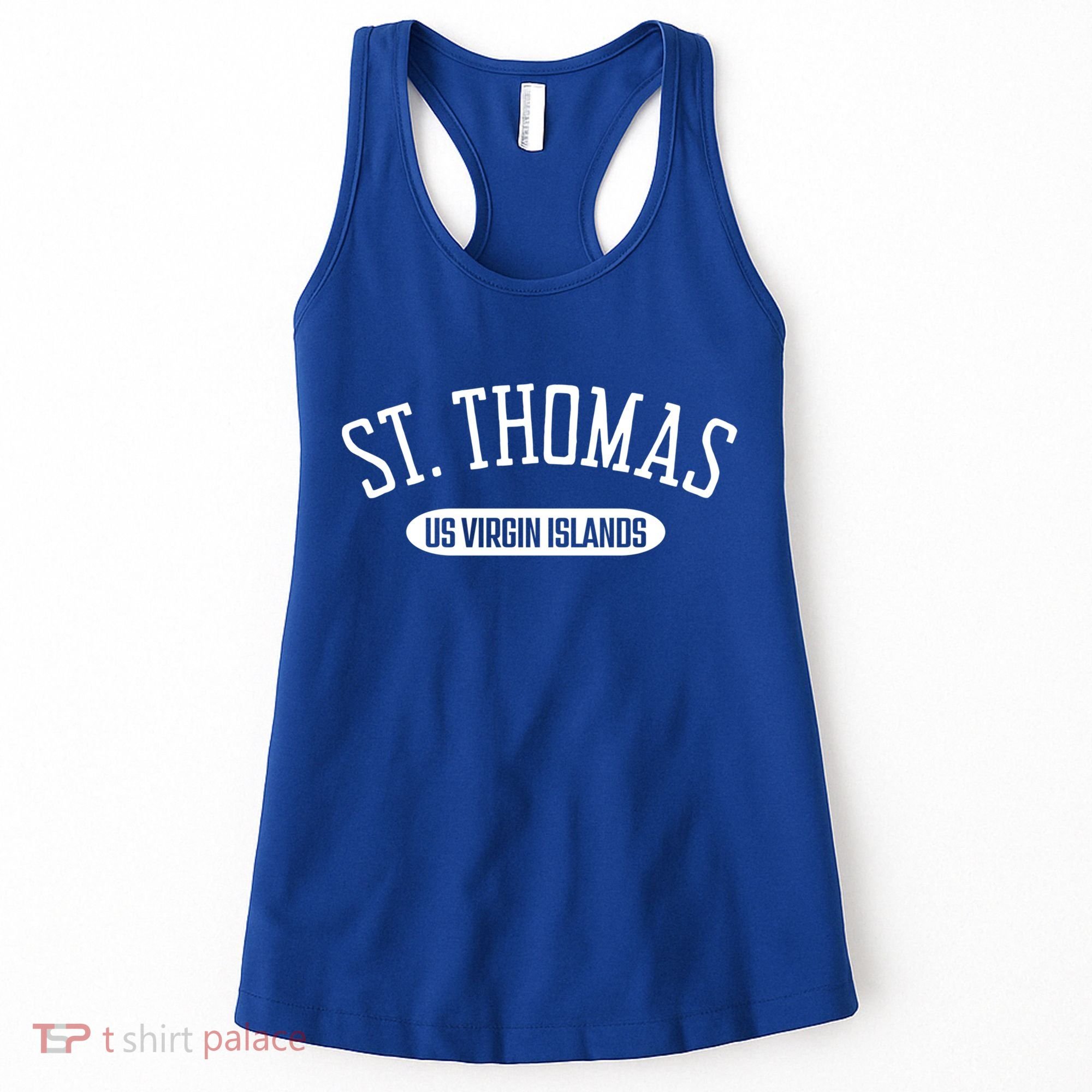 St Thomas Gift Classic Style St Thomas Us Virgin Islands Gift Women's Tank Top