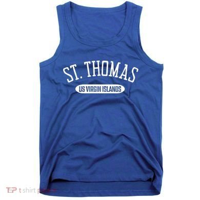 St Thomas Gift Classic Style St Thomas Us Virgin Islands Gift Tank Top
