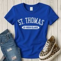 St Thomas Gift Classic Style St Thomas Us Virgin Islands Gift Women's T-Shirt thumb 3
