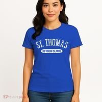 St Thomas Gift Classic Style St Thomas Us Virgin Islands Gift Women's T-Shirt thumb 4