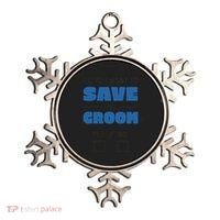 Save The Groom Funny Bachelor Ornament thumb 0