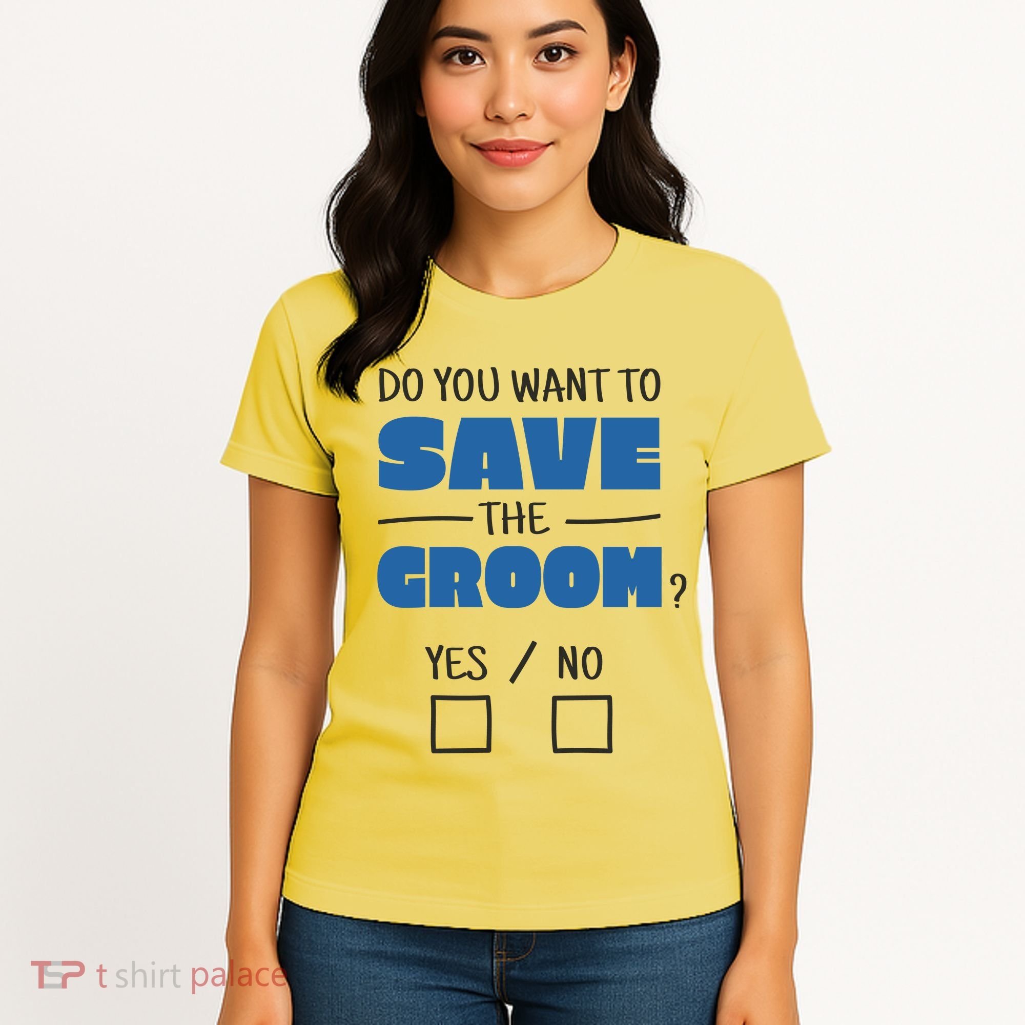 Save The Groom Funny Bachelor Women's T-Shirt