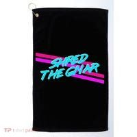 Shred The Gnar Golf Towel thumb 0