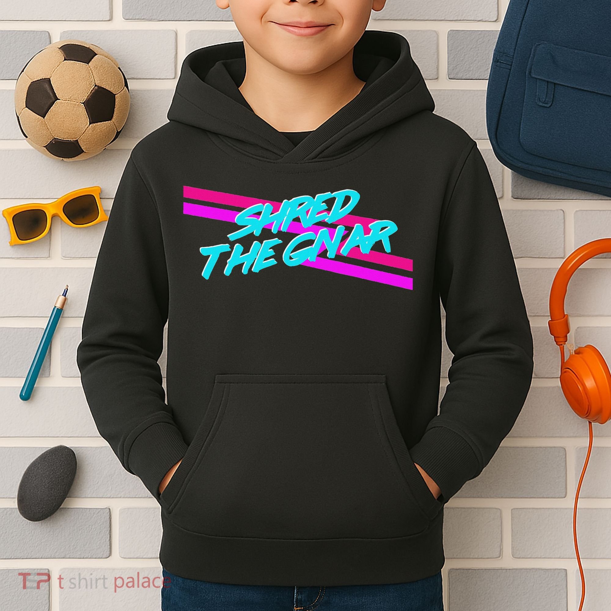 Shred The Gnar Kids Hoodie