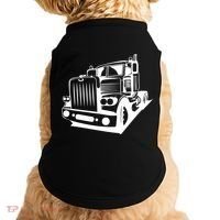 Semi Truck Gift For Truck Driver Doggie Tank thumb 0