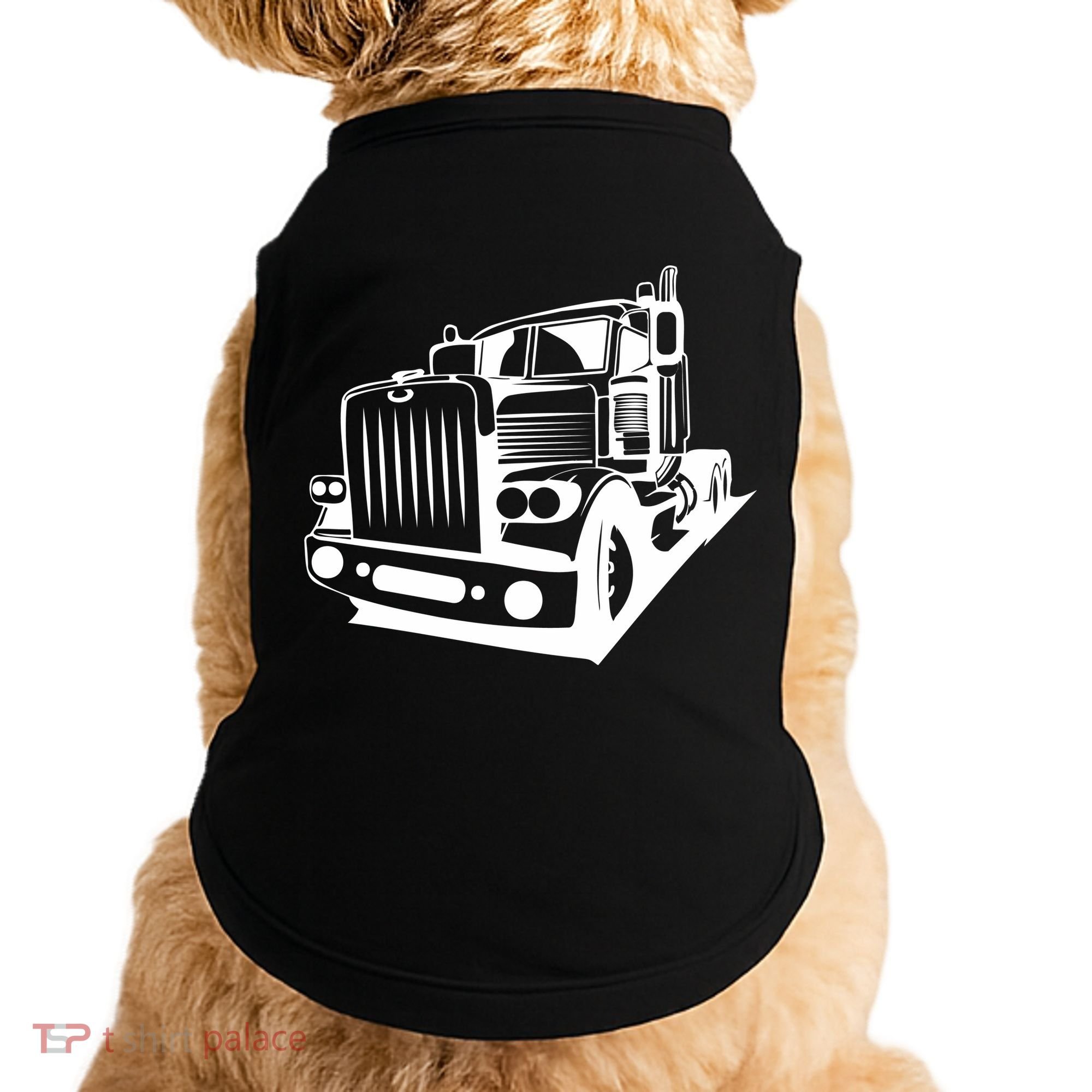 Semi Truck Gift For Truck Driver Doggie Tank
