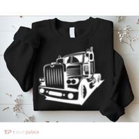 Semi Truck Gift For Truck Driver Sweatshirt thumb 2