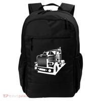 Semi Truck Gift For Truck Driver Backpack thumb 0