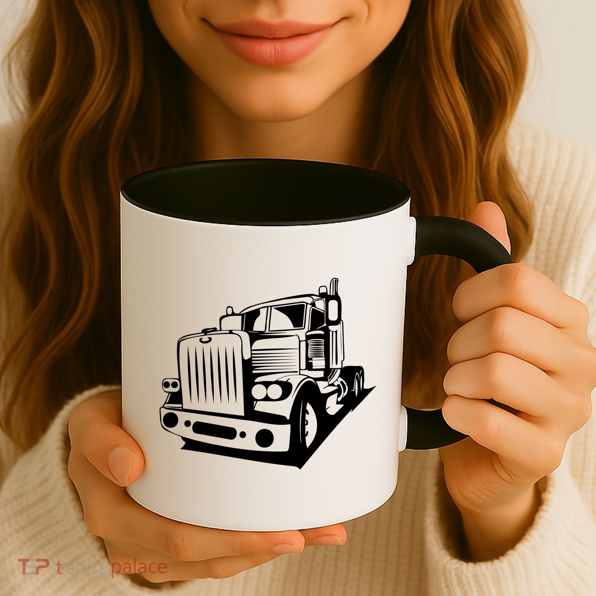 Semi Truck Gift For Truck Driver Coffee Mug
