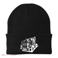Semi Truck Gift For Truck Driver Beanie thumb 0