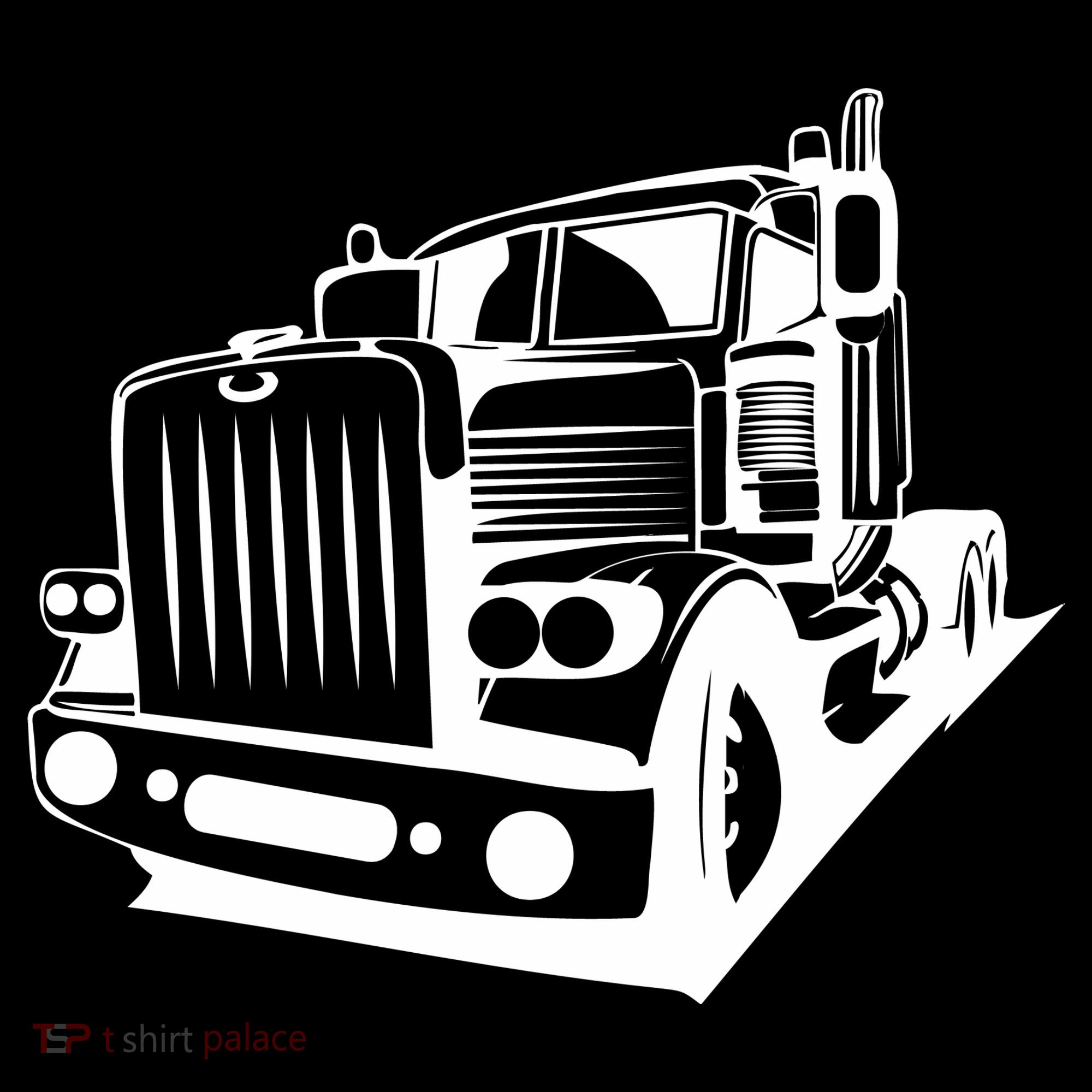 Semi Truck Gift For Truck Driver Women's Hoodie
