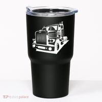 Semi Truck Gift For Truck Driver Tumbler thumb 0