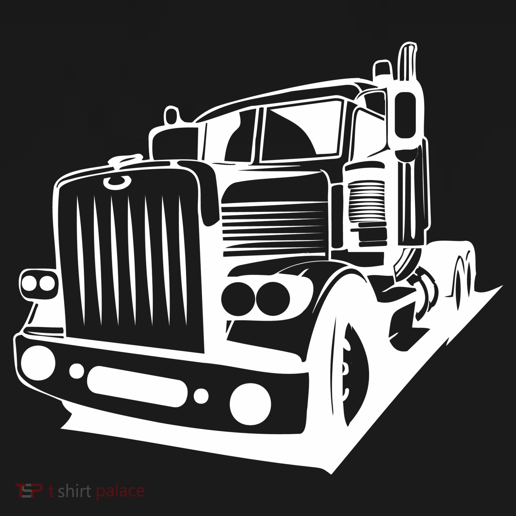 Semi Truck Gift For Truck Driver Mousepad