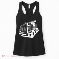 Semi Truck Gift For Truck Driver Women's Tank Top thumb 0