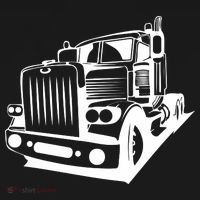 Semi Truck Gift For Truck Driver Women's Tank Top thumb 5