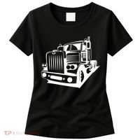 Semi Truck Gift For Truck Driver Women's T-Shirt thumb 0