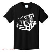 Semi Truck Gift For Truck Driver Kids T-Shirt thumb 0