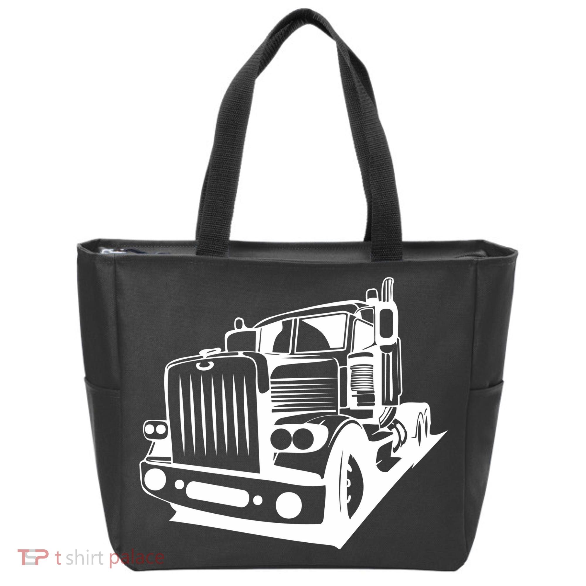 Semi Truck Gift For Truck Driver Tote Bag