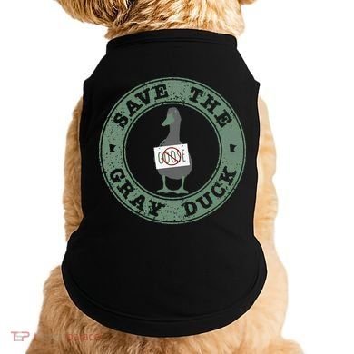 Save The Gray Duck Gift Doggie Tank