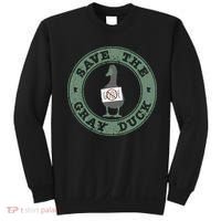 Save The Gray Duck Gift Sweatshirt thumb 0