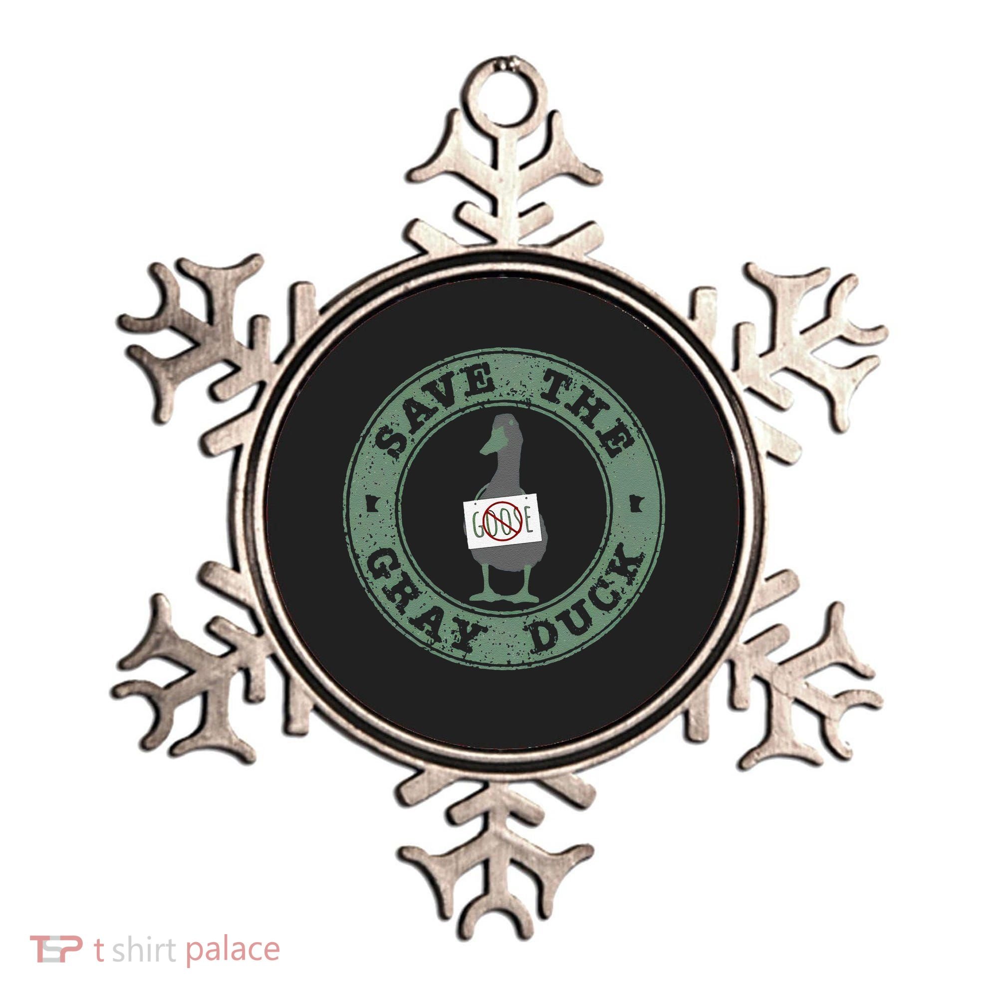 Save The Gray Duck Gift Ornament