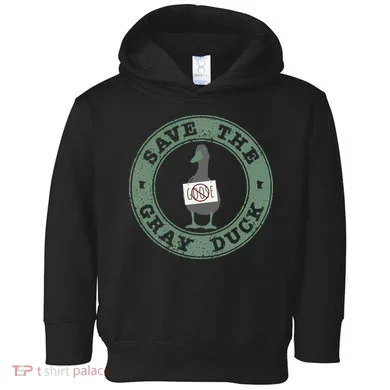 Save The Gray Duck Gift Toddler Hoodie