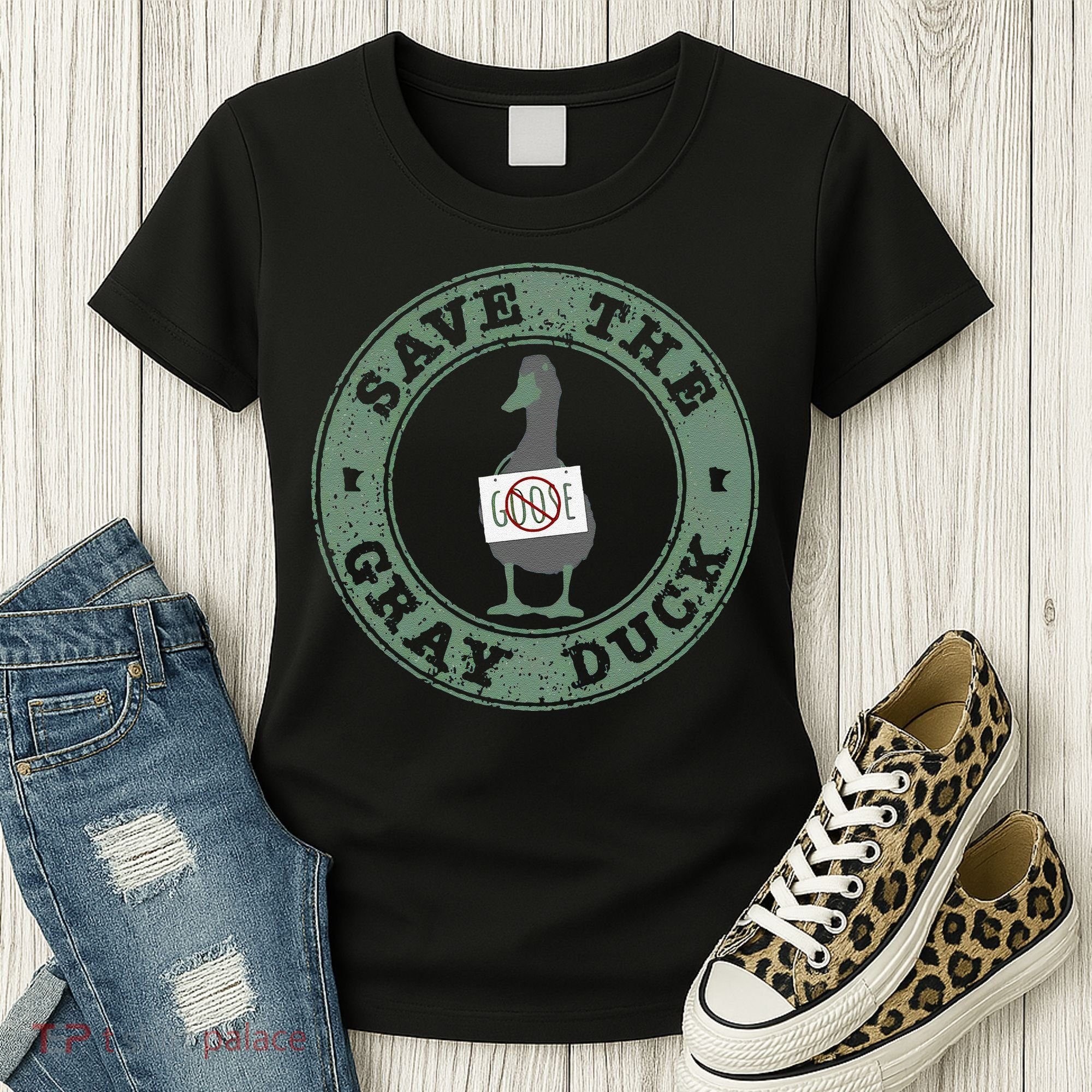 Save The Gray Duck Gift Women's T-Shirt