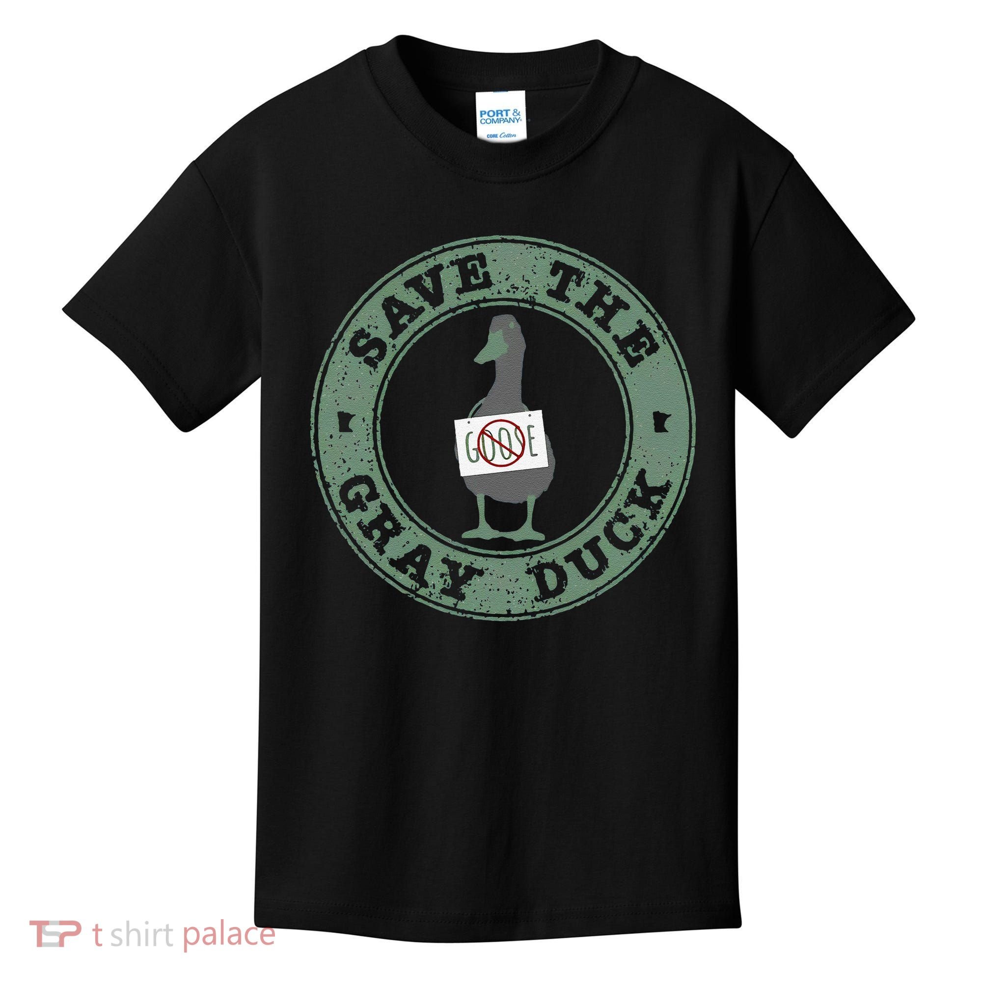 Save The Gray Duck Gift Kids T-Shirt